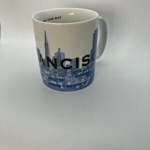 Starbucks San Francisco Skyline Series One‎ Mug 2002 Barista City by the Bay